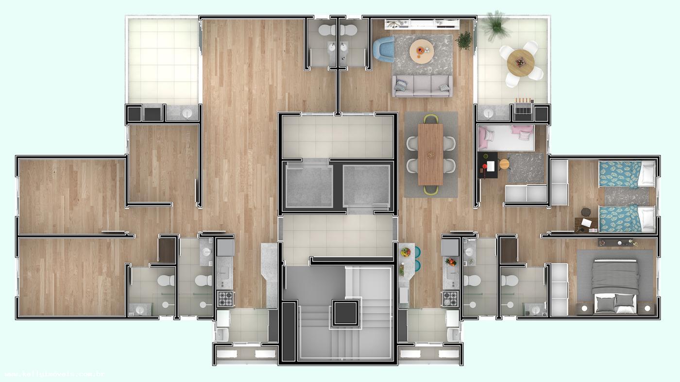 Apartamento à venda com 3 quartos, 96m² - Foto 4